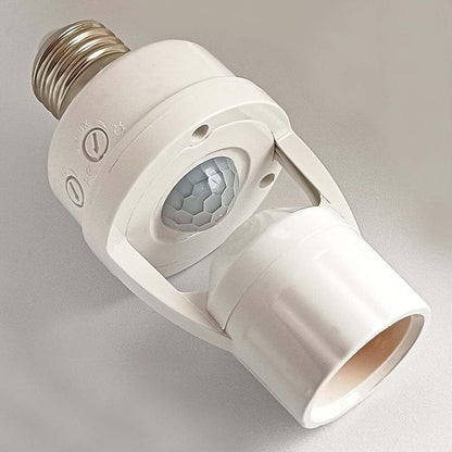 Motion Sensor Light Socket Automatic PIR Motion Detection Bulb Holder