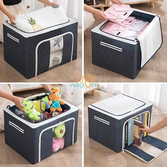 Cloth Storage Bag Steel Frame