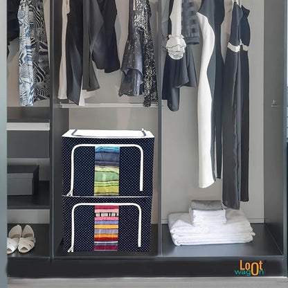 Cloth Storage Bag Steel Frame